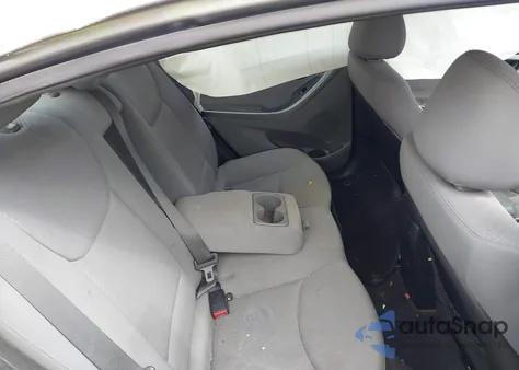 2013 Hyundai Elantra Gls from USA, damaged, VIN KMHDH4AE5DU986485